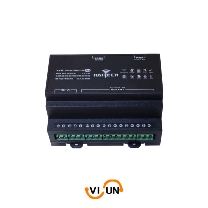 رله هوشمند 4 کانال هانتک - visun.ir