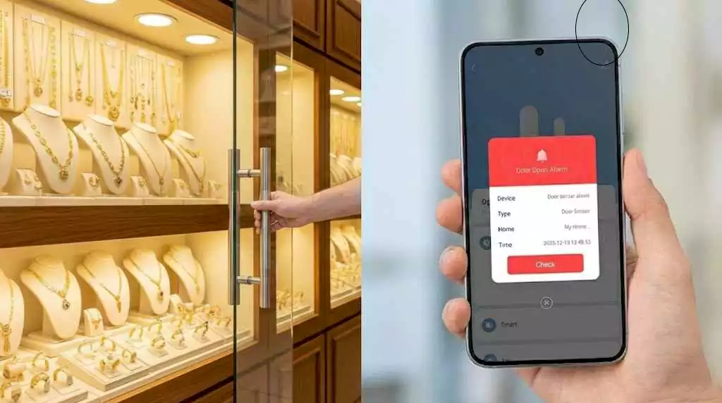 طلافروشی و اعلان روی گوشی