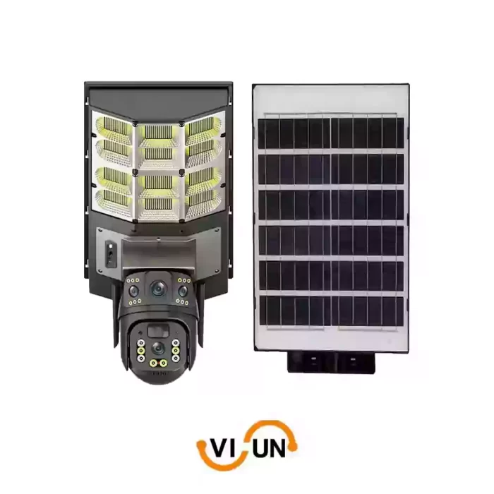 دوربین پروژکتور خورشیدی ws3118 با دو لنز و نرم افزار v380