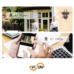 دوربین سیمکارتی ws2122 با ۳ لنز، نرم افزار v380 و آژیر