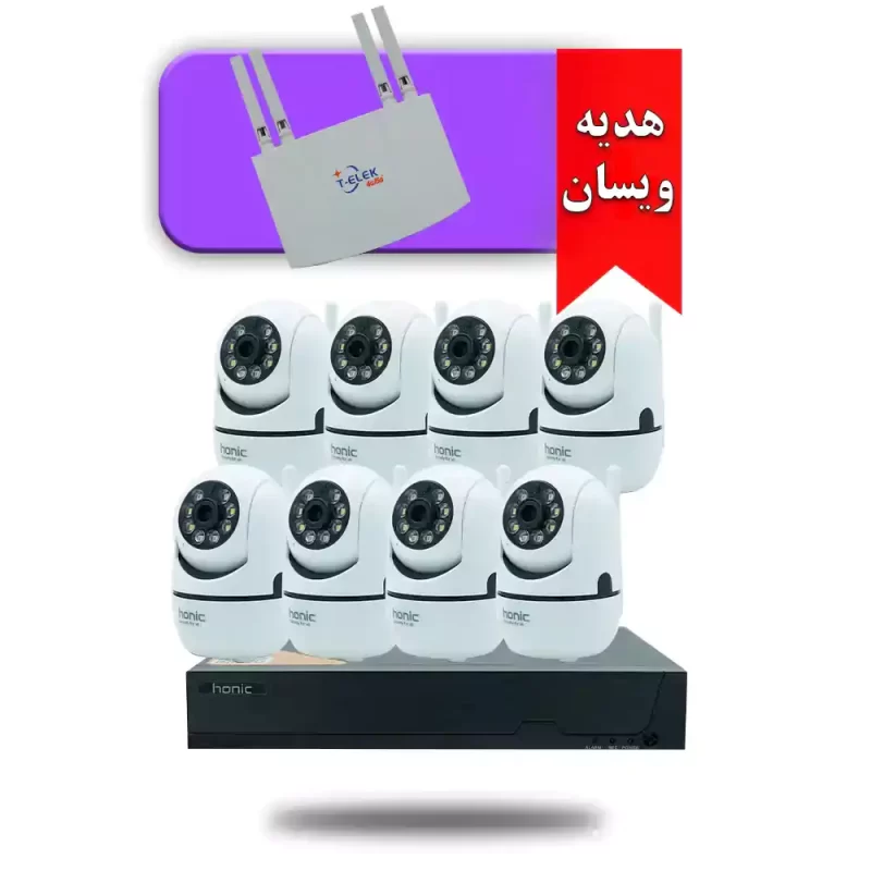 پک 8 دوربین وای فای