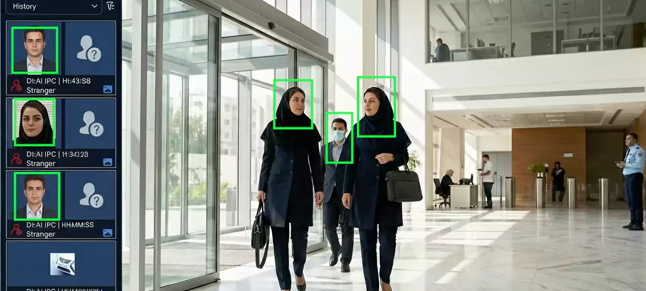 دوربین بالت هوش مصنوعی 5مگاپیکسل GLOBAL365 2 FACE MASK e1766390994248