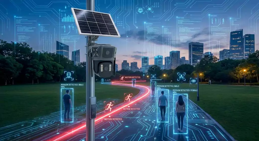 دوربین سیمکارتی خورشیدی ws3127 7 دوربین هوش مصنوعی خورشیدی ws3127