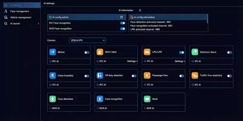 پکیج مداربسته ویژه ویسان(هوش مصنوعی) 8 اپلیکیشن hieasy