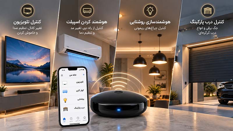 کاربرد ریموت کنترل هوشمند