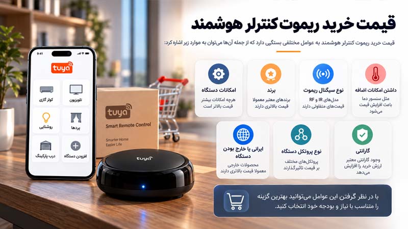 قیمت خرید ریموت کنترلر هوشمند