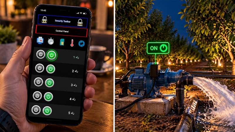 تابلوی ECOBOX مدل EX4PLUS 6 کنترل پمپ